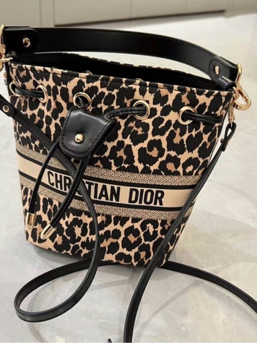 Dior Leopard Makeup Bag (7” x 8”) - Picture 7 of 7